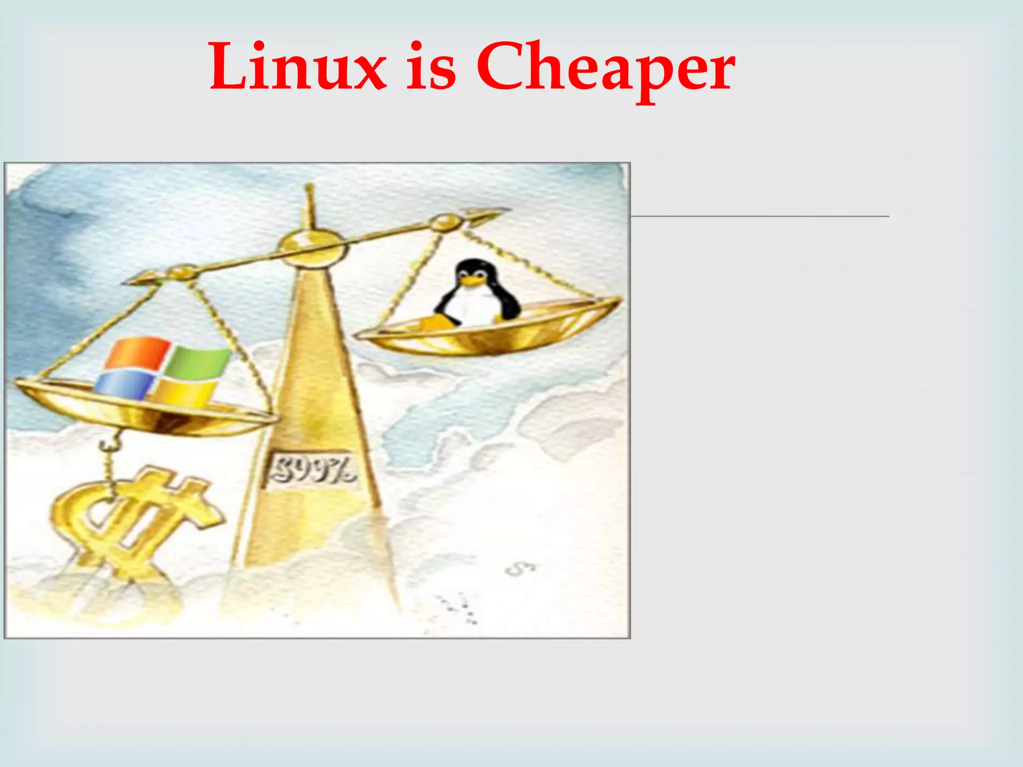 Linux is Cheaper



 