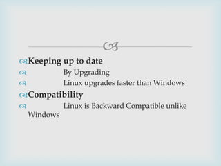 Linux ppt | PPTX