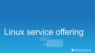 Linux on azure | PPTX