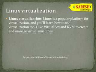 LINUX ONLINE TRAINING | PPTX