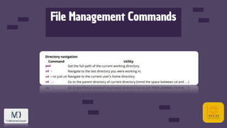 File Management Commands
 