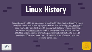 Linux operating system | PPTX