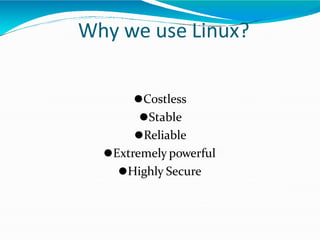 linuxoperatingsystemppt-181008162908.pptx | Computing | Technology ...