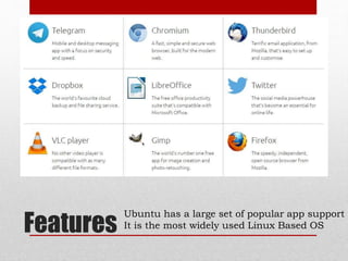 Linux operating systems and Bootable Pendrive | PPTX