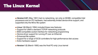 Linux os | PPTX
