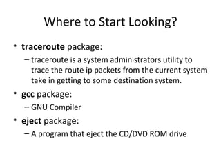 Browsing The Source Code of Linux Packages
