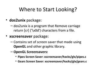 Browsing The Source Code of Linux Packages