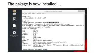 The pakage is now installed....
 