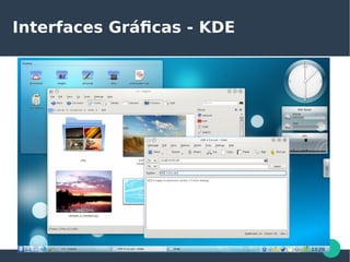 Interfaces Gráficas - KDE
 