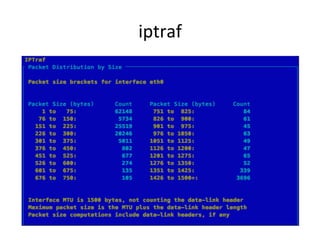 iptraf 
 