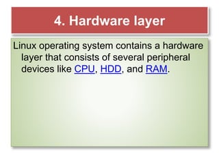 LINUX ppt.linux operating system and digram | PPT