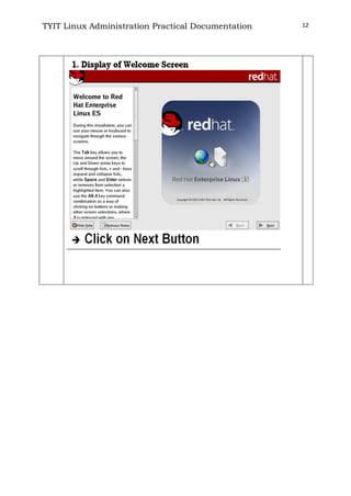 TYIT Linux Administration Practical Documentation 12
 