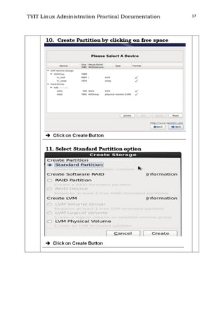 TYIT Linux Administration Practical Documentation 17
 
