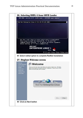 TYIT Linux Administration Practical Documentation 28
 