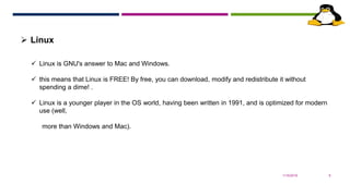 introduction to Linux | PPTX