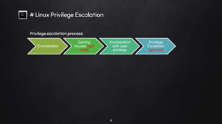 Linux privilege escalation | PPTX