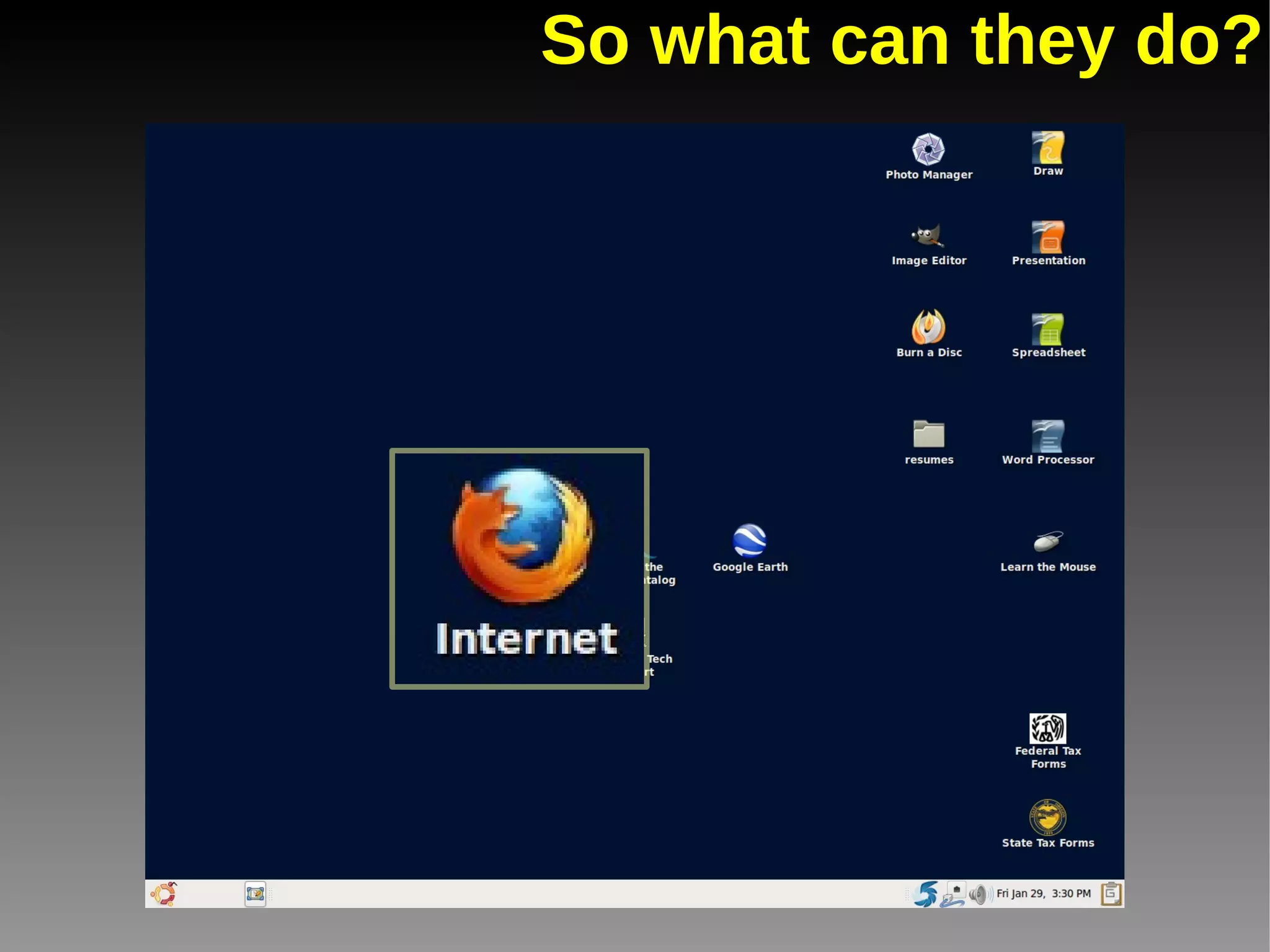 You want the information in your library to be open & accessible. Why shouldn't your software be as well? 