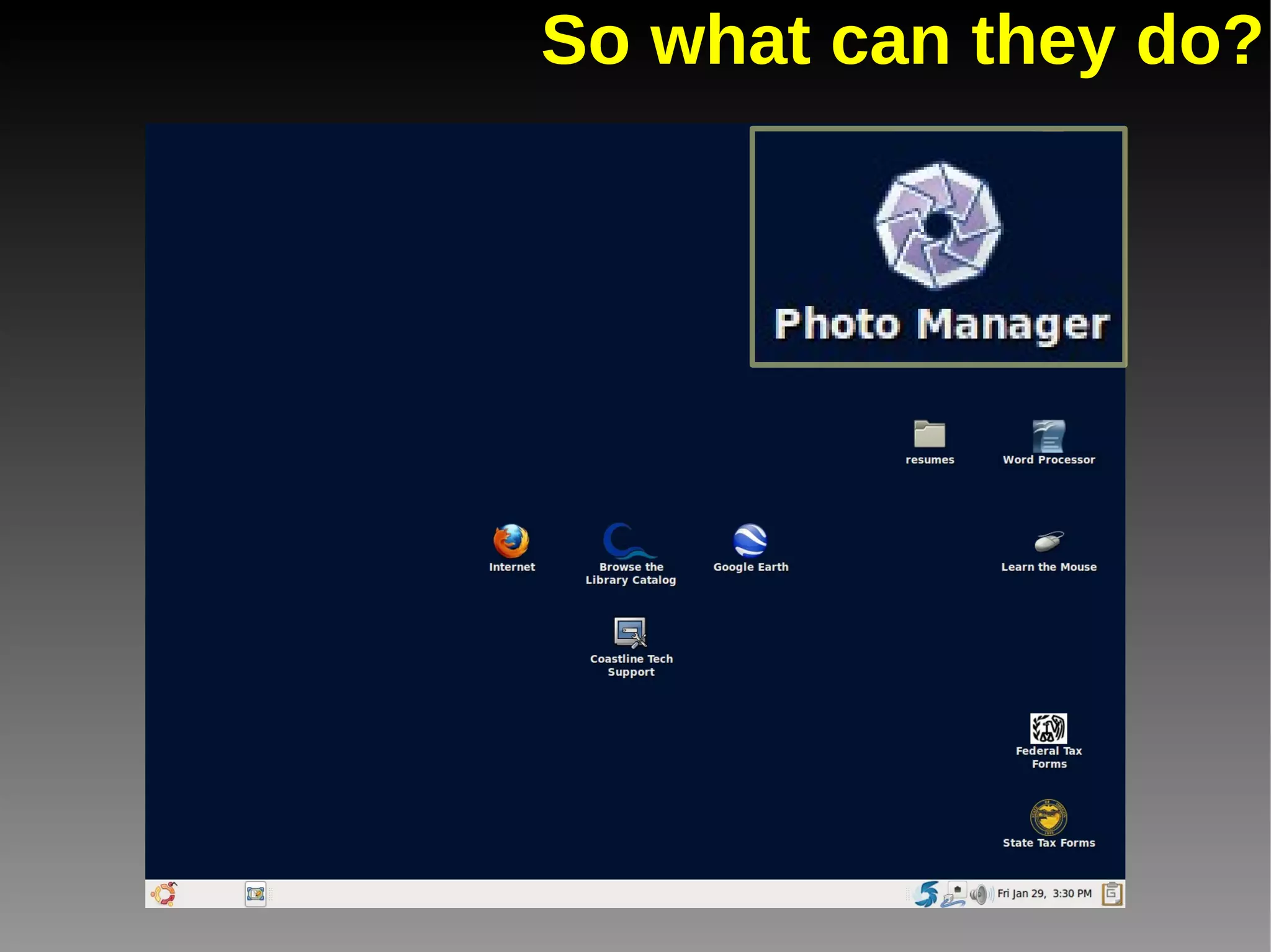 Hey, I can see my house! 