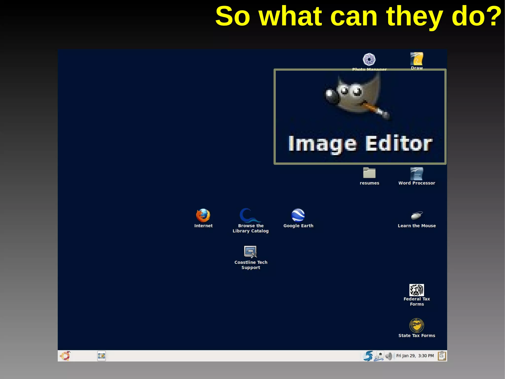 Manage your photos with F-Spot 
