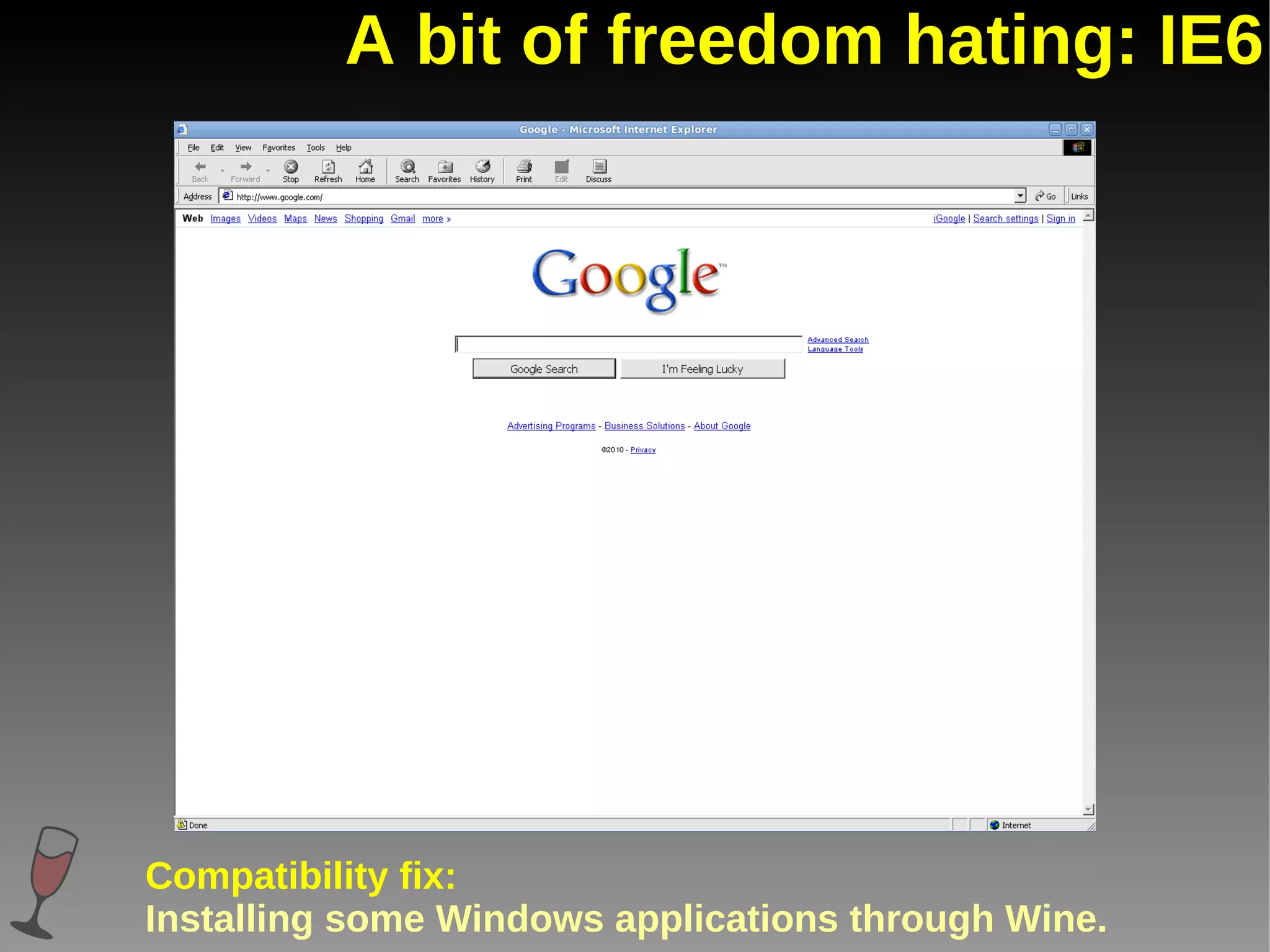 Firefox can play pretend Compatibility fix: Installing User Agent Switcher plugin in Firefox. 