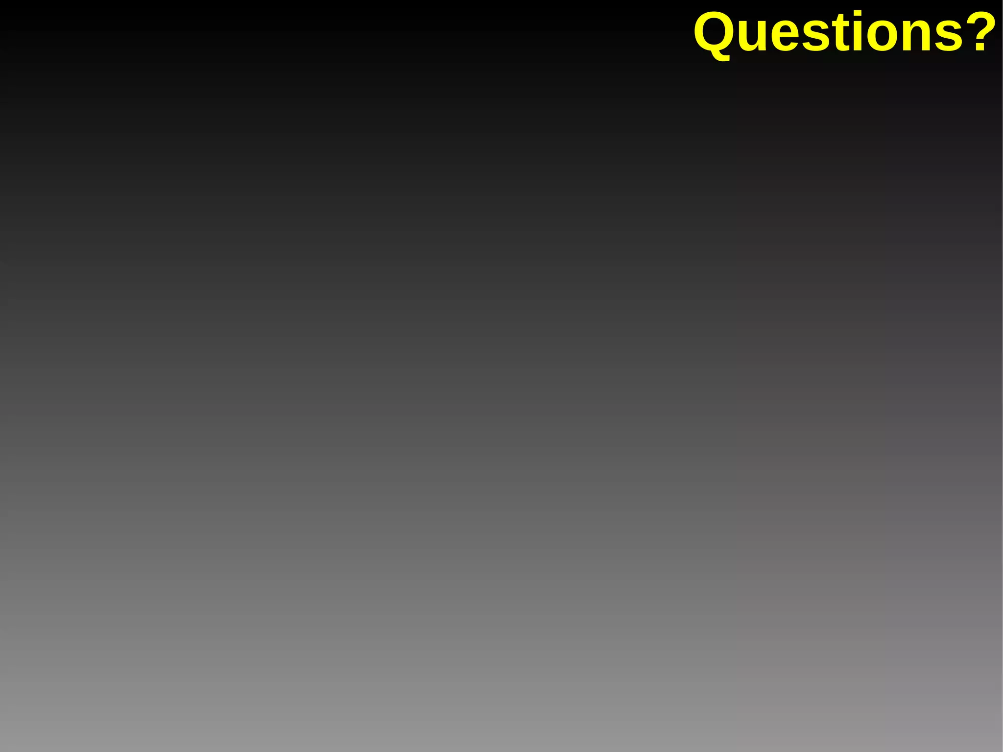 Our recommendations Recommendation #1: Make sure that you have an open-minded staff. Recommendation #2: Try (or at least research) before you buy. Recommendation #3: Help your patrons by making things look familiar. Recommendation #4: Accept that trial & error is a given. Recommendation #5: Don't upgrade your particular flavor of Linux right away. If it ain't broke... 
