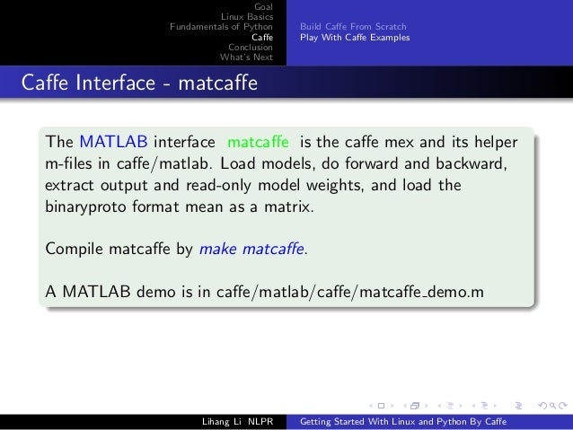 Matlab caffe install