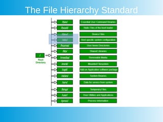 The File Hierarchy Standard
 
