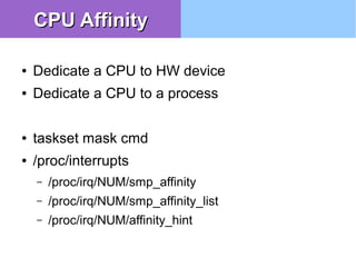 Cmd Affinity Power Module Linux Resource Management - Мариян Маринов (Siteground) | PDF
