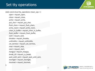 Linux Serial Driver | PPTX