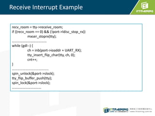 Linux Serial Driver | PPTX