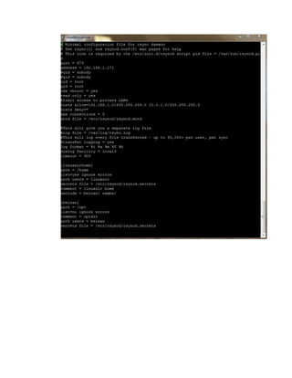 Linux server backup solution | PDF
