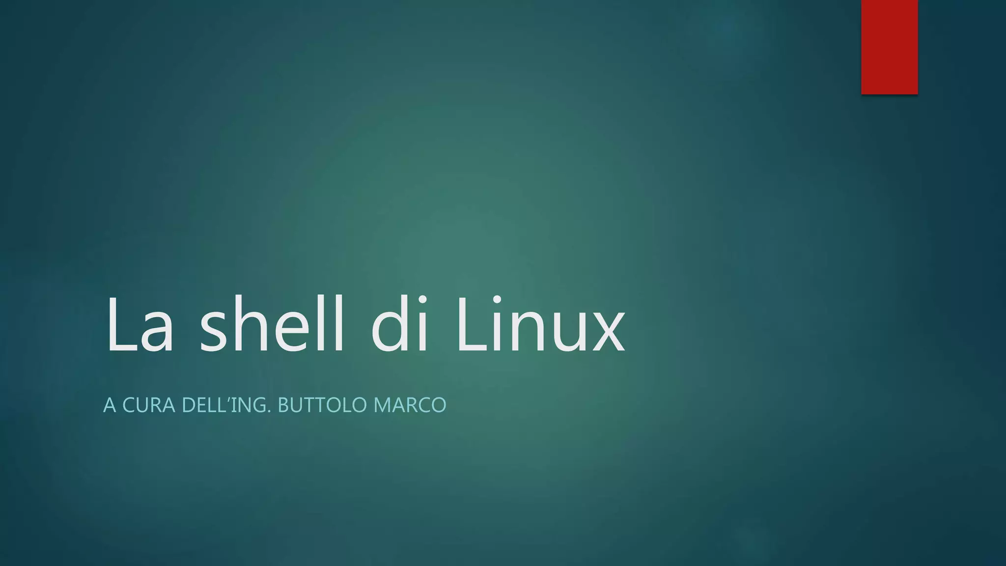 Linux shell | PPT