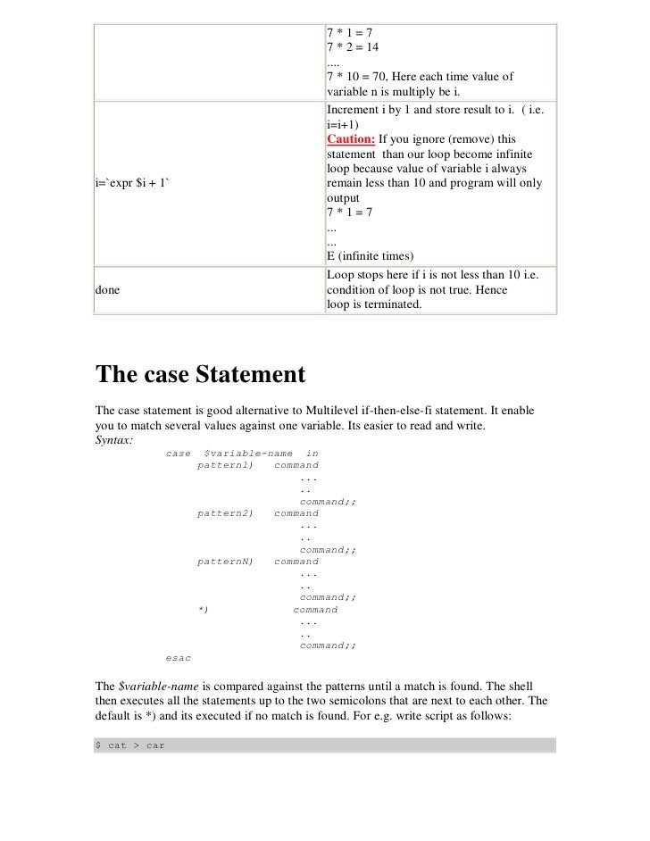 How to write if else condition in shell script