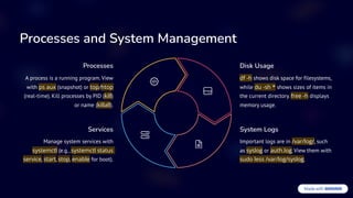 Linux OS guide to know, operate. Linux Filesystem, command, users and ...