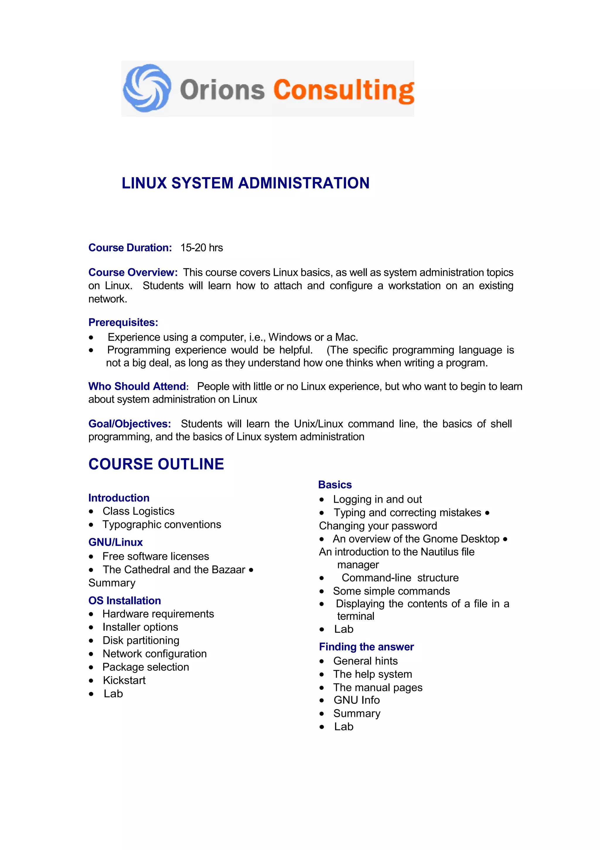 Linux system administration | PDF