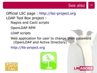 Synchronize OpenLDAP with Active Directory with LSC project | ODP