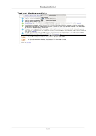Introduction to ipv6




        638
 