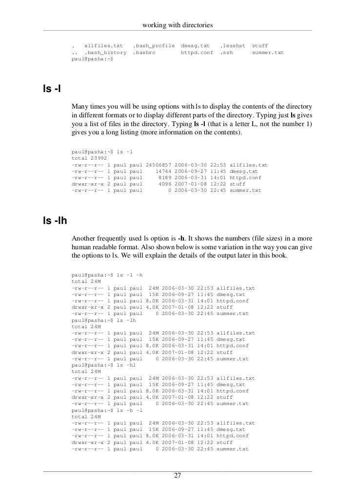 Linux training