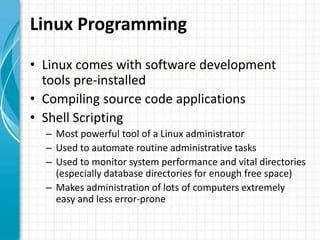UNIX/Linux training | PPTX
