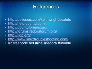 Linux Troubleshooting | PPT