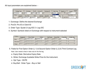 Order Type Ioc Rithmic Linux user manual alt z | PDF