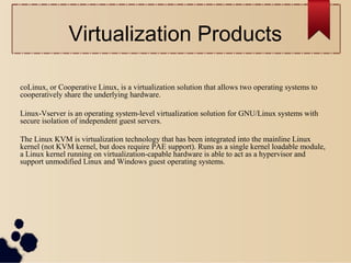 Linux virtualization | PPT