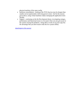 Linux virtualization in a nutshell | PDF