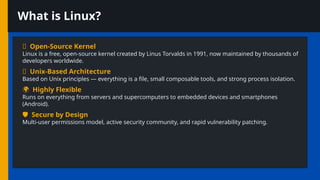 Comparing the Three Major Operating Systems: Linux, Windows & macOS | PPTX