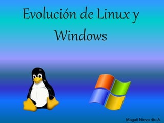 Evolución de Linux y
Windows
Magali Nieva 4to A
 