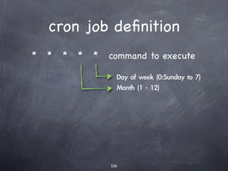 Test by sending yourself
        an email
      Install nail, a
    command line
          emailer:
 