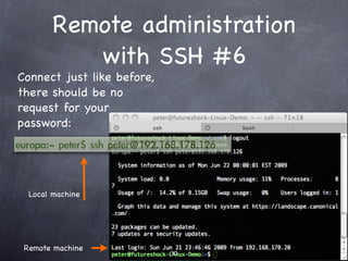 Setup the virtual
      network #1
To enable network services to the VM and
VM access to the outside world, we must
conﬁgure bridge networking; The VM will
access the network through the host’s
physical network interface.
     1. Install the bridge utility


     2. Stop networking services
 