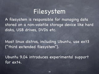 Remote administration
        with SSH #6
Connect just like before, there
should be no request for your
password:




   Local machine




  Remote machine
 
