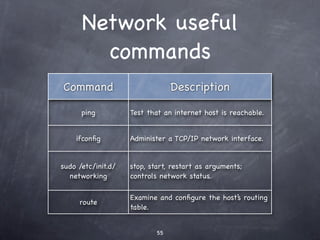 Ext3 levels of journaling
❖Journal
 ❖Lowest risk, slowest
 ❖Metadata and ﬁles are written to the journal before being
  committed.
❖Ordered (default)
 ❖Medium risk, medium speed
 ❖Metadata are written to the journal only - ext3 guarantees ﬁle
  contents are written to disk before marked as committed in
  the journal. Beware of “intermediate state” problem!
❖Writeback
 ❖Highest risk, fastest
 ❖Metadata written in journal, no guarantee for ﬁle contents.
 