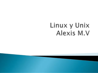 Linux y unix
